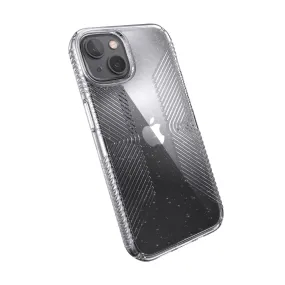 Sporty Appeal Dual Layer Presidio Perfect-Clear Glitter   Grips iPhone 13 Cases