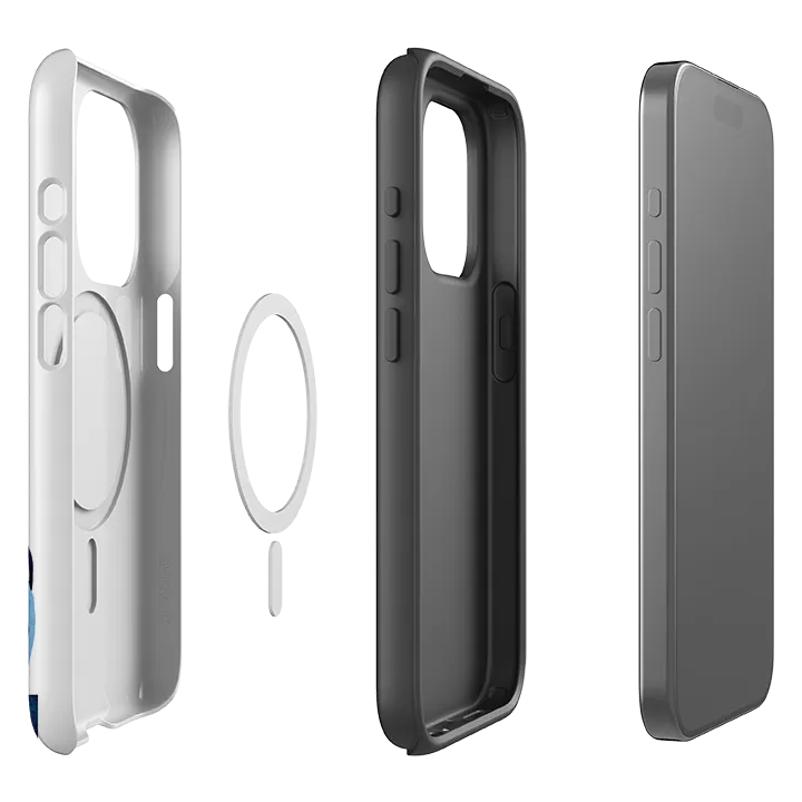 iPhone MagSafe Tough Case - Lilac Unicorn By Tracey English Modern Style