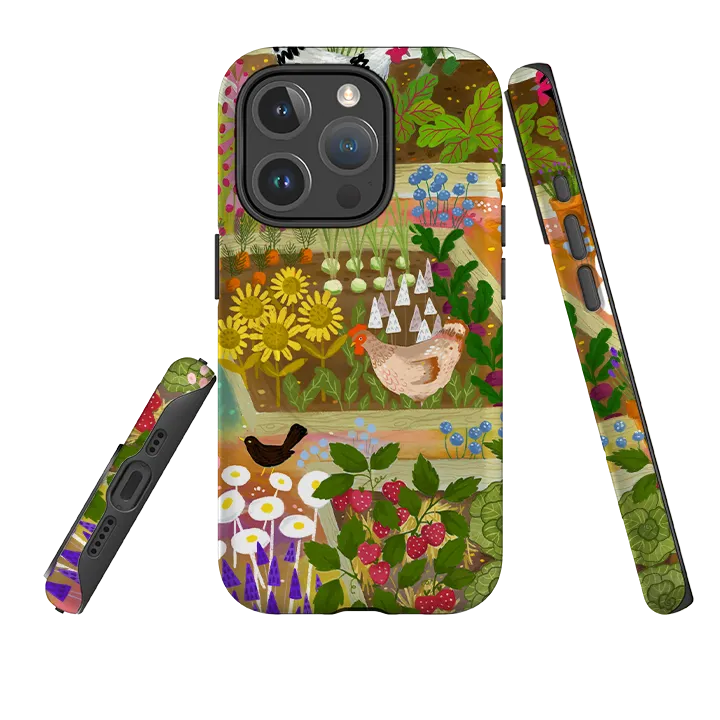 iPhone MagSafe Tough Case - Home Grown By Bex Parkin Hybrid Grip