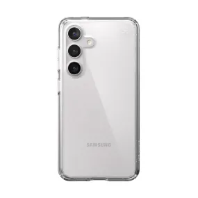 Speck Presidio Perfect Clear Case - Samsung Galaxy S24 - Clear Rugged Build Texture