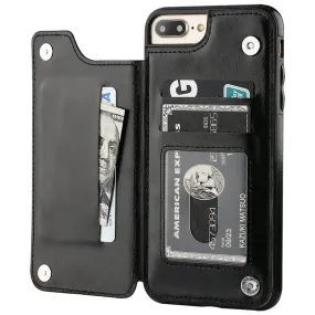 Luxury Detail Luxury Slim Fit Premium Leather Flip Case For iPhone
