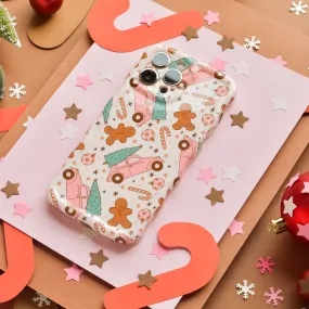 Wavy Phone Case - Driving Home for Christmas Comfort Texture