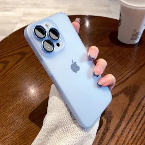 Gloss Surface Luxury Translucent Ultra Thin Matte Case For iPhone