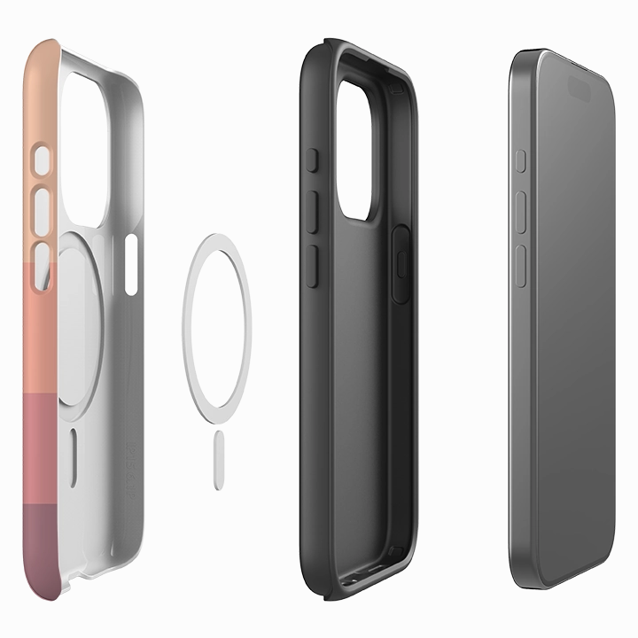 iPhone MagSafe Tough Case - Granada Chroma Stylish Layer Texture