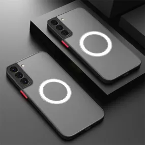Magnet Matte Case For Samsung Galaxy S24-S23 Series Refined Shield Protective Detailing Edge