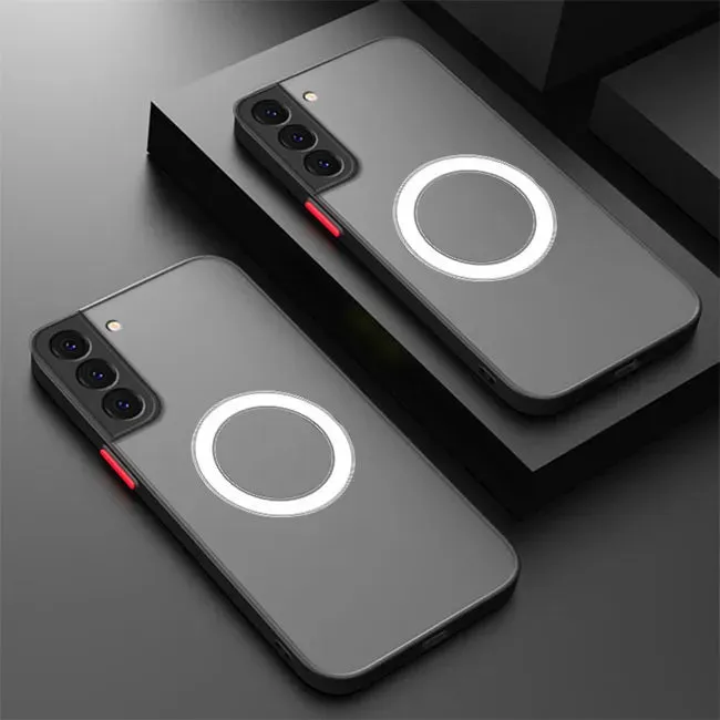 Lightweight Protection Magnet Matte Case For Samsung Galaxy S24-S23 Series