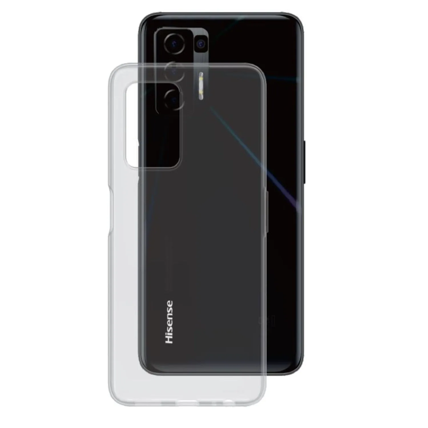 Matte Edge Sleek Detail Hisense Original TPU Case - Hisense H50S 5G