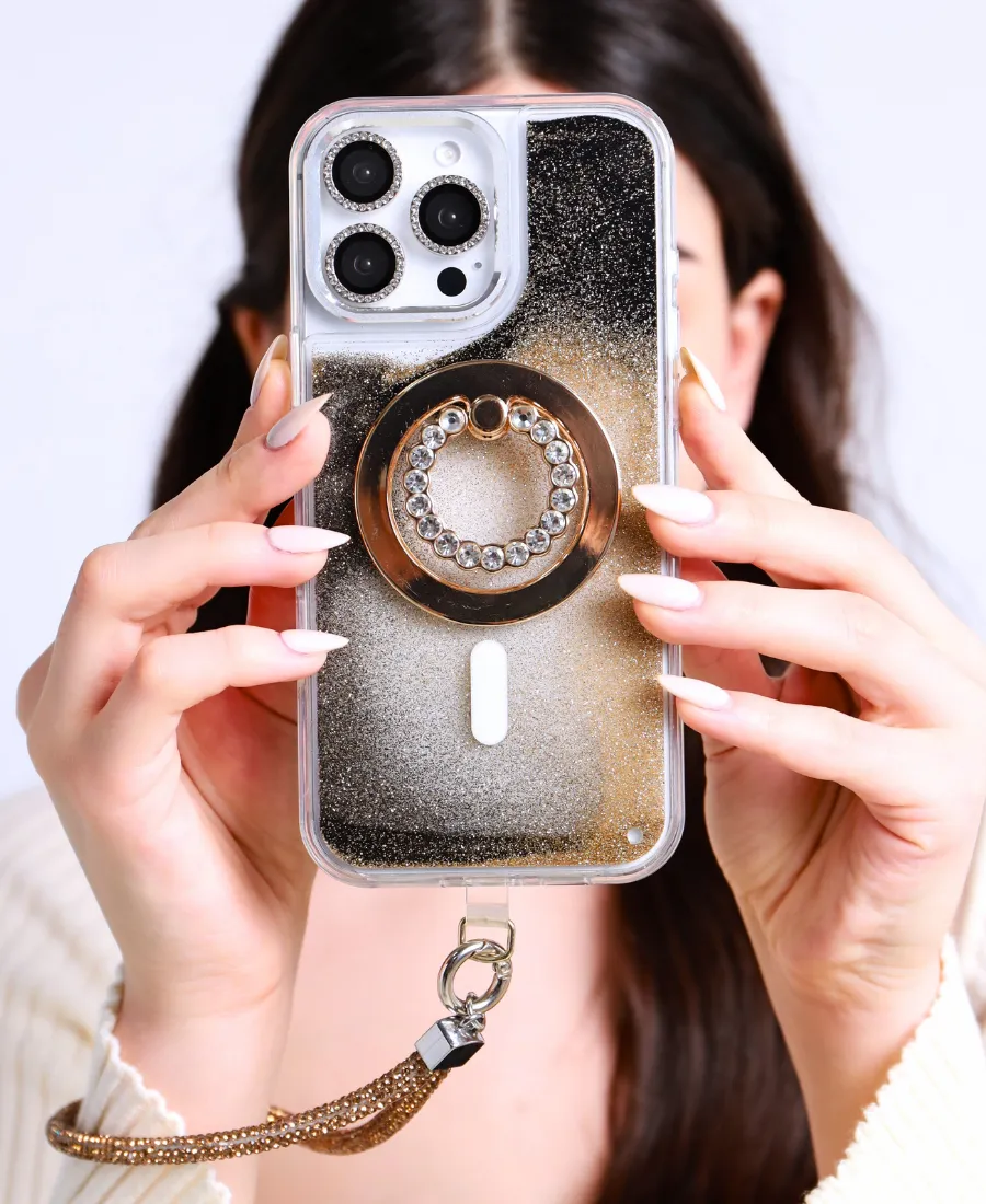 Moonlight Glitter MagSafe Phone Case Smooth Craftsmanship