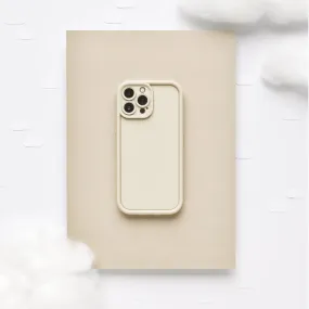 Fashion Edge Cloud Soft NAKD Phone Case - Pebble Beige