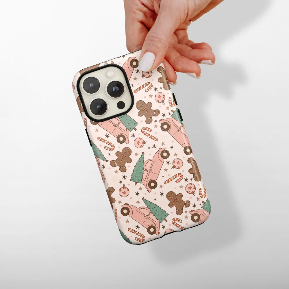 Tough Phone Case - Driving Home For Christmas Vivid Coloration
