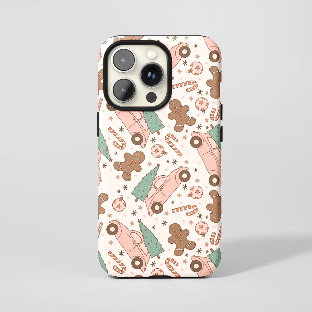 Tough Phone Case - Driving Home For Christmas Compact Structure Anti Slip