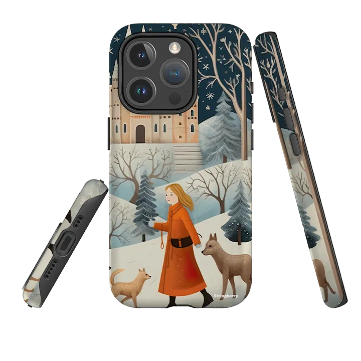 iPhone MagSafe Tough Case -  A Winter's Tale III Durable touch