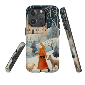 iPhone MagSafe Tough Case -  A Winter's Tale III Durable touch