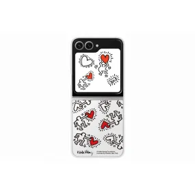 Samsung Flipsuit Cover - Samsung Galaxy Z Flip6 - Gray (SAM-EF-ZF741CT) Modern Texture Build Comfort Edge Layer