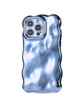 Practical Design Sleek Feel Blue Metallic Fantasy Phone Case