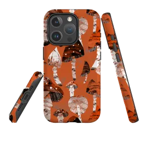 iPhone MagSafe Tough Case -  Mushroom Vivid Finish Protective Design Texture