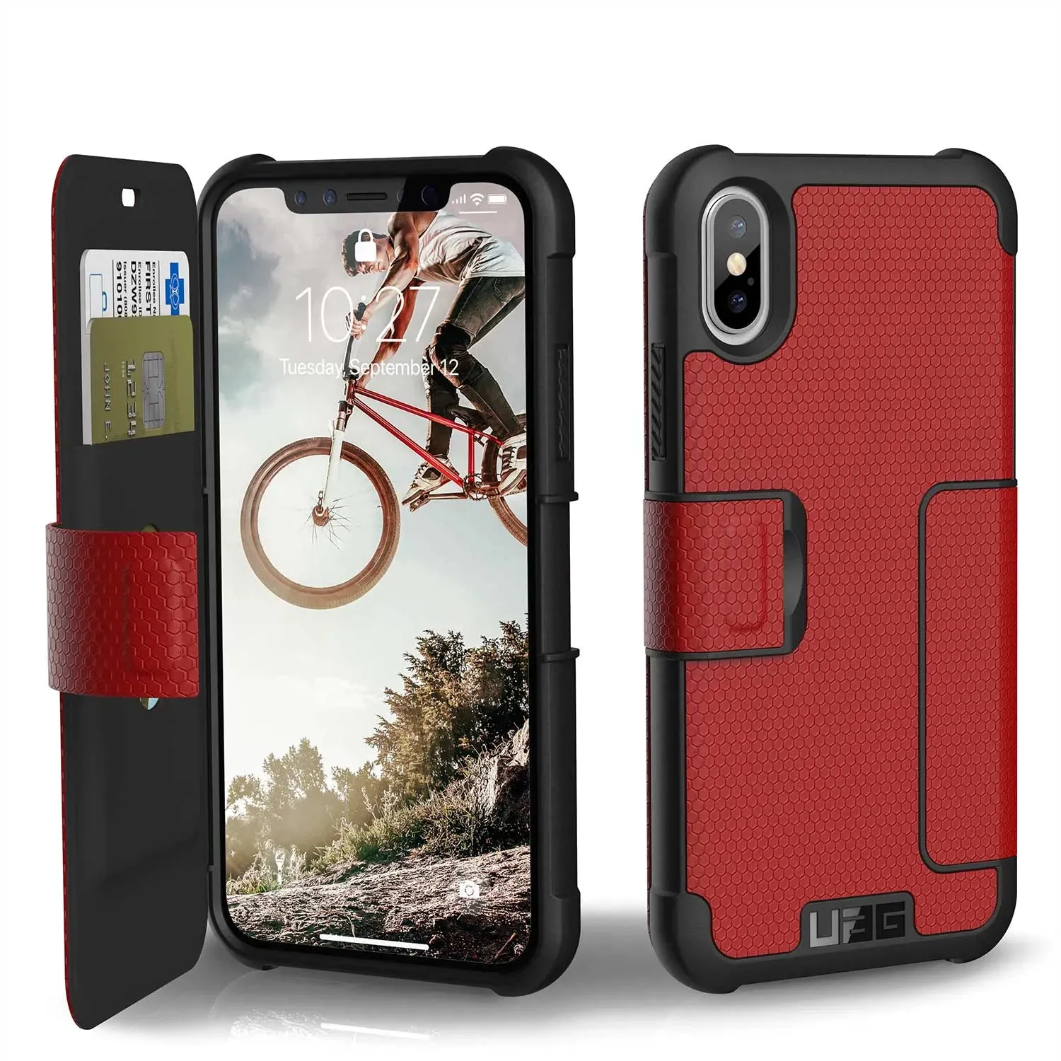 UAG Metropolis Folio Case - Apple iPhone X Fashion Statement