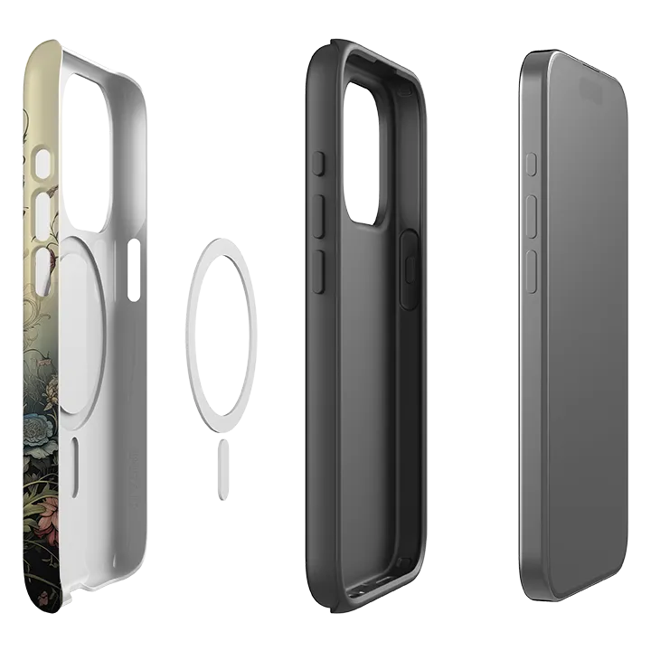 Hybrid Edge Finish Rugged Finish iPhone MagSafe Tough Case - Fairy Magic