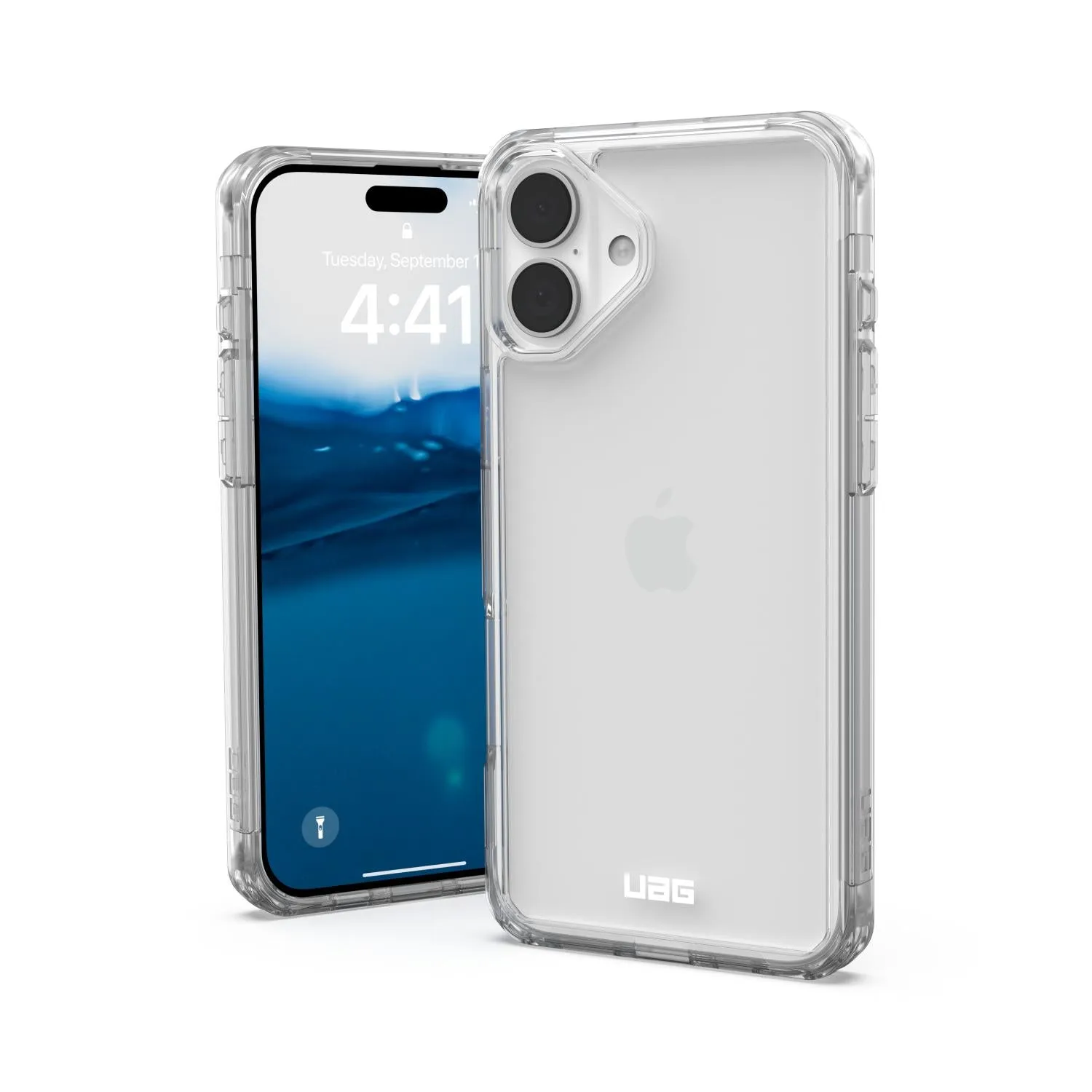 UAG Plyo Case - Apple iPhone 16 Plus - Ice (UAG-I16P-PLYCL) Shock Surface Layer