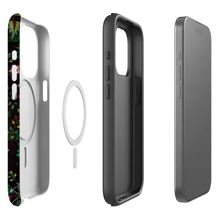 Textured Grip iPhone MagSafe Tough Case - Skelton Green