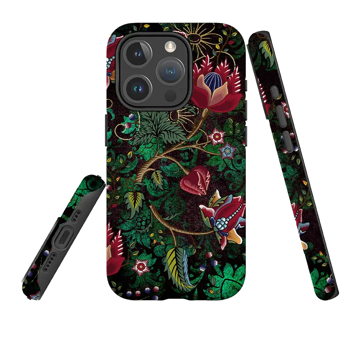 Soft Texture iPhone MagSafe Tough Case - Skelton Green