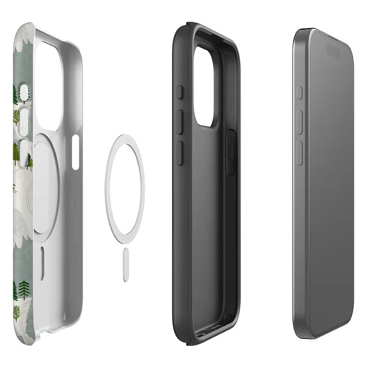 iPhone MagSafe Tough Case - Winter Landscape I By Katherine Quinn Frosted Finish