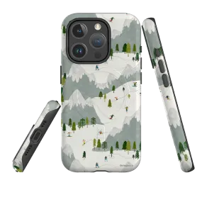 iPhone MagSafe Tough Case - Winter Landscape I By Katherine Quinn Edge Protection
