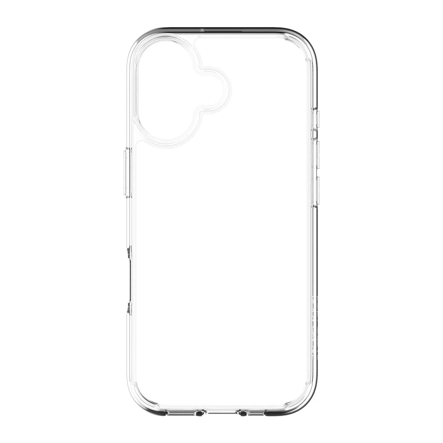 Scratch Block Lightweight Frame Body Glove Ghost Case - Apple iPhone 17 - Clear (BGGHO-IPH17)