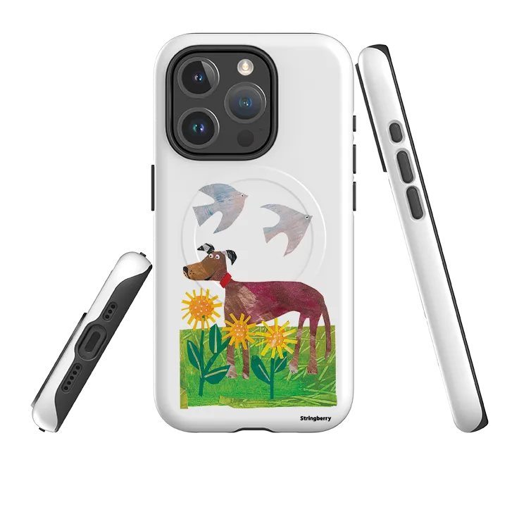 iPhone MagSafe Tough Case - Days Of Dogs I By Tracey English Subtle Touch