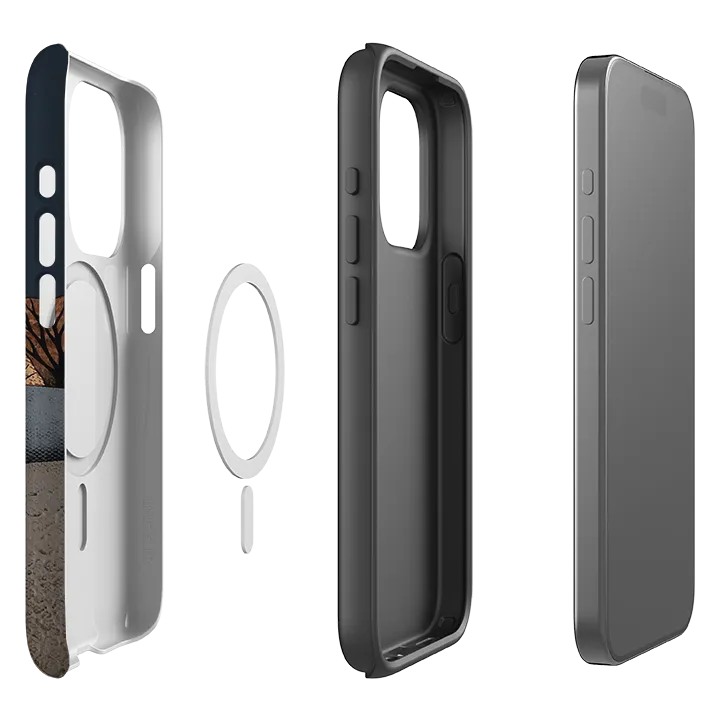 iPhone MagSafe Tough Case -  Nested Amongst The Trees By Natasha Newton Flexible Texture Hand Feel