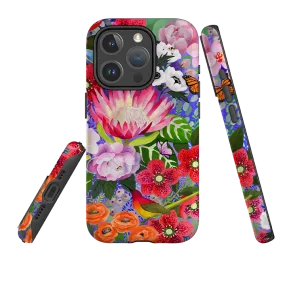 iPhone MagSafe Tough Case - Exotic Birds By Bex Parkin Comfort Edge