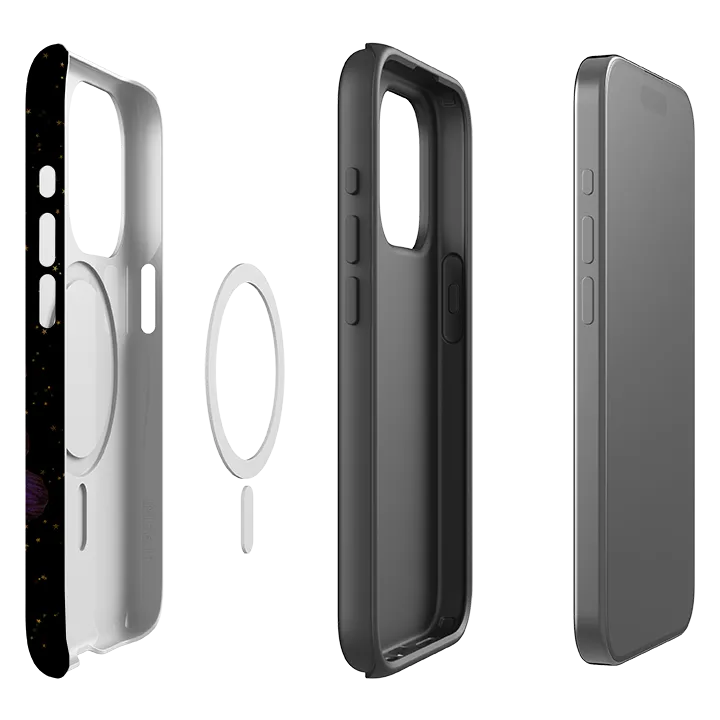 Lightweight Feel Sleek Grip iPhone MagSafe Tough Case -  Night Bees