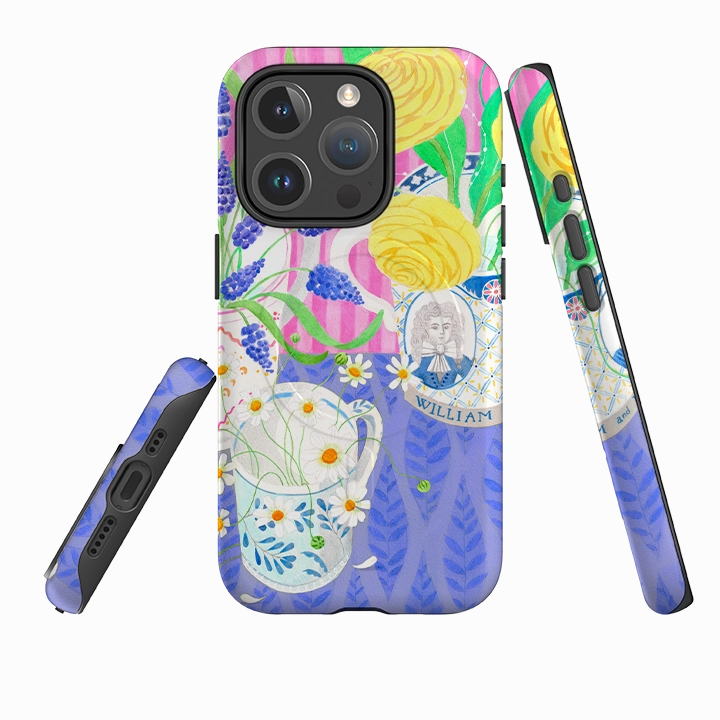 iPhone MagSafe Tough Case - Muscari Flowers By Bex Parkin Shock Absorbing