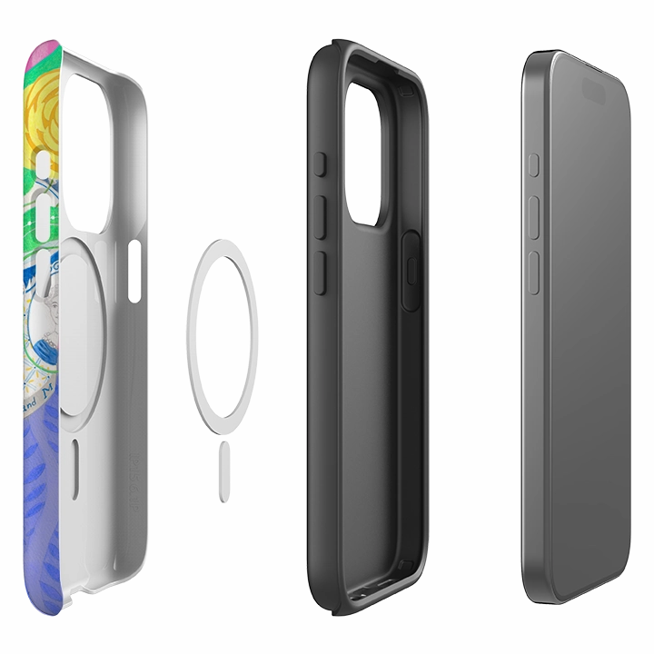 iPhone MagSafe Tough Case - Muscari Flowers By Bex Parkin Stylish Finish Shock Guard