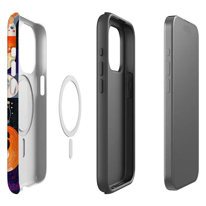 Sleek Finish Hand Friendly iPhone MagSafe Tough Case - Checkmate