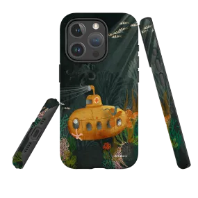 Glossy surface iPhone MagSafe Tough Case - Submarine By Katherine Quinn