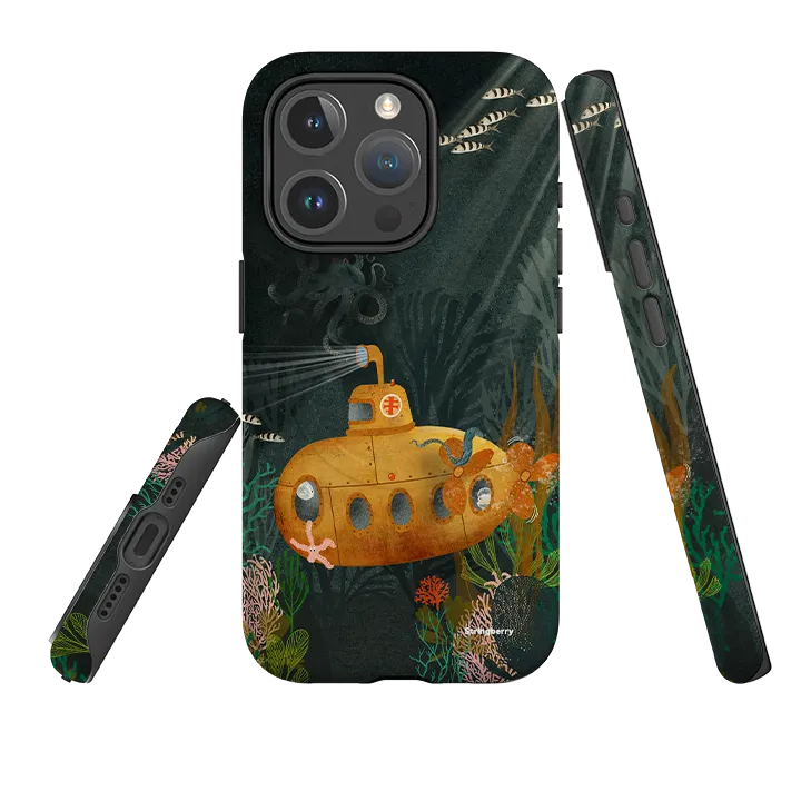 iPhone MagSafe Tough Case - Submarine By Katherine Quinn Soft Material