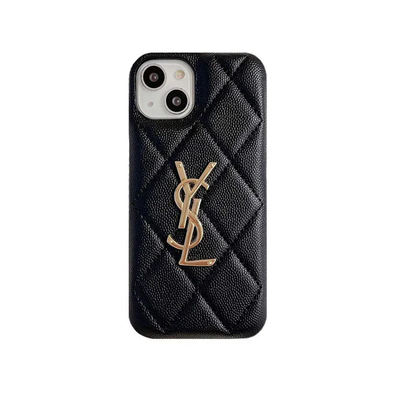 Transparent Shell Affordable option YSL Luxurious iPhone Case