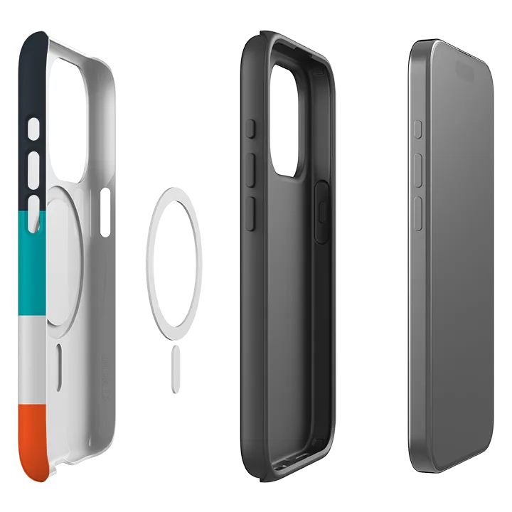 Stylish Touch iPhone MagSafe Tough Case - Venice Chroma