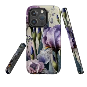 iPhone MagSafe Tough Case - Colliford Floral Travel Essential Durable Build Texture