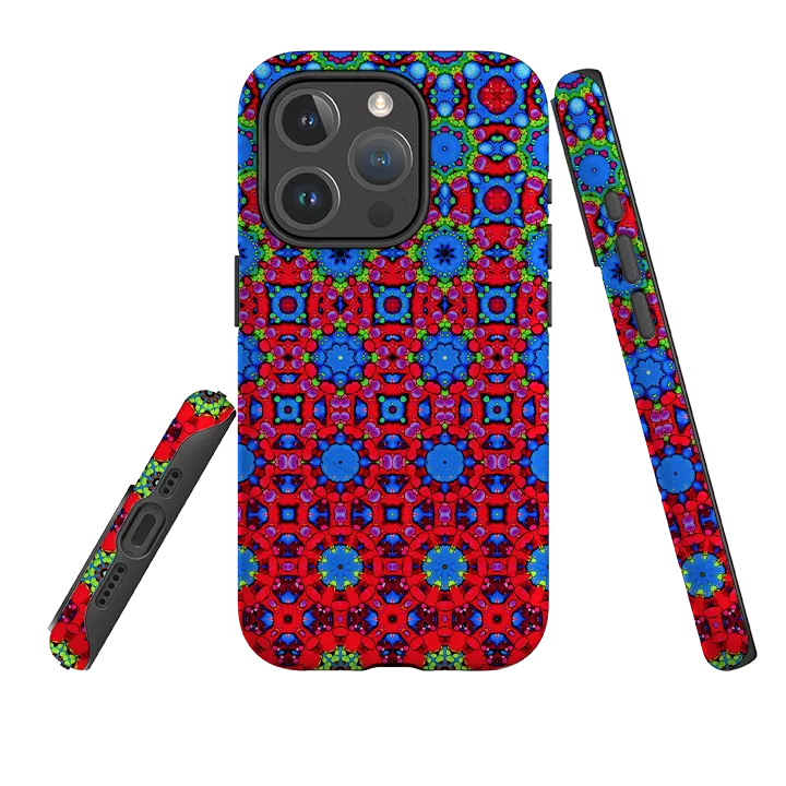 iPhone MagSafe Tough Case - South By Southwest Matte Surface Soft Frame