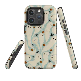 Premium Edge Design Strong Texture iPhone MagSafe Tough Case - Spooky Pattern By Maja Lindberg