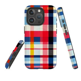 Flexible Surface Texture iPhone MagSafe Tough Case - Hampstead Gingham