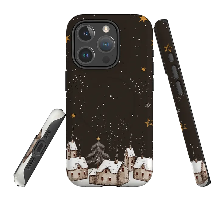 Impact shield iPhone MagSafe Tough Case - Xmas Eve