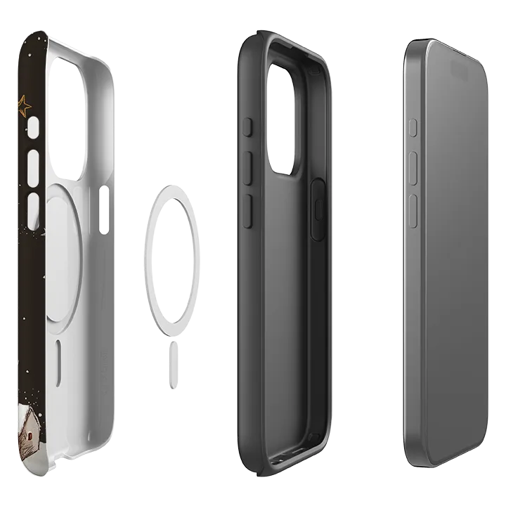 iPhone MagSafe Tough Case - Xmas Eve Protective Edge Layer