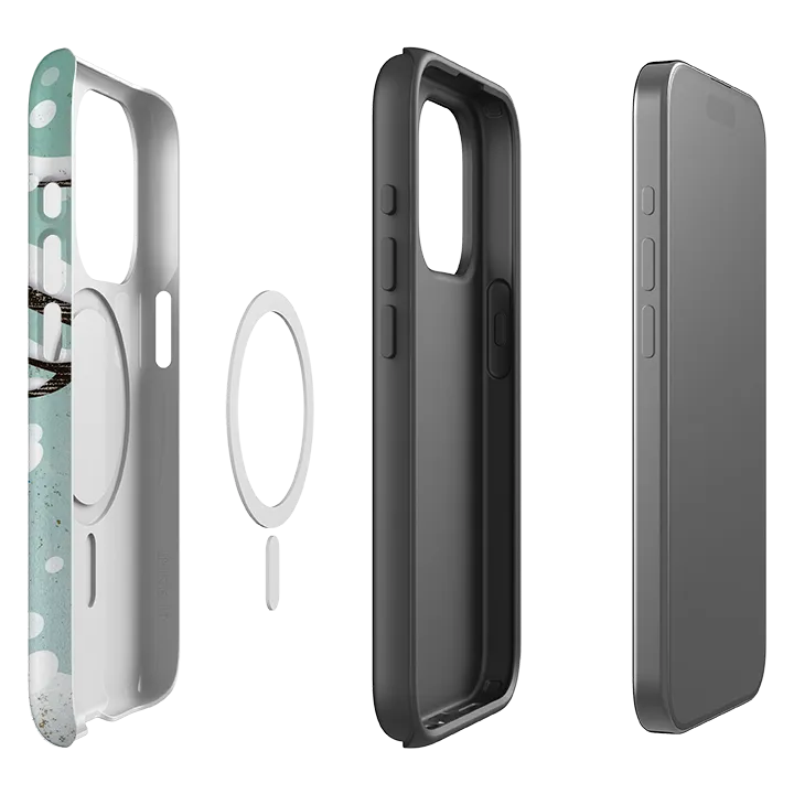 Premium Material Classic Texture iPhone MagSafe Tough Case -  Scottie In Snow By Liane Payne