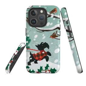 High Quality premium design iPhone MagSafe Tough Case -  Scottie In Snow By Liane Payne