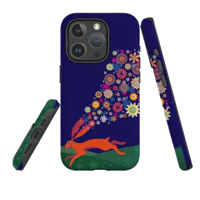 iPhone MagSafe Tough Case -  Hare Magic By Patternista Rugged Design Style Drop Defense