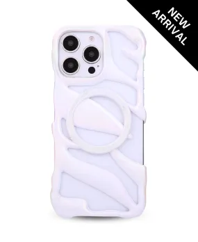 Anti scratch Pearl Ripple MagSafe Bumper Phone Case