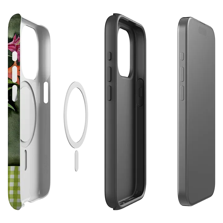 iPhone MagSafe Tough Case - Fresias By Mary Stubberfield Polished Edge Heat resistant